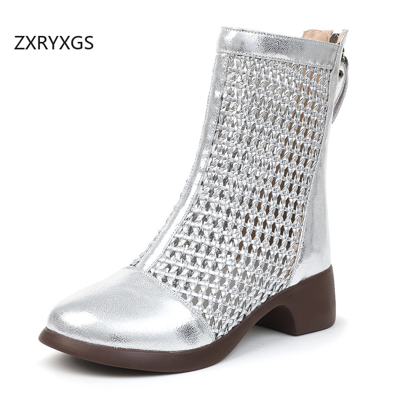 Women Fashion Youtube - ZXRYXGS 2026: Модные женские сандалии-ботинки из