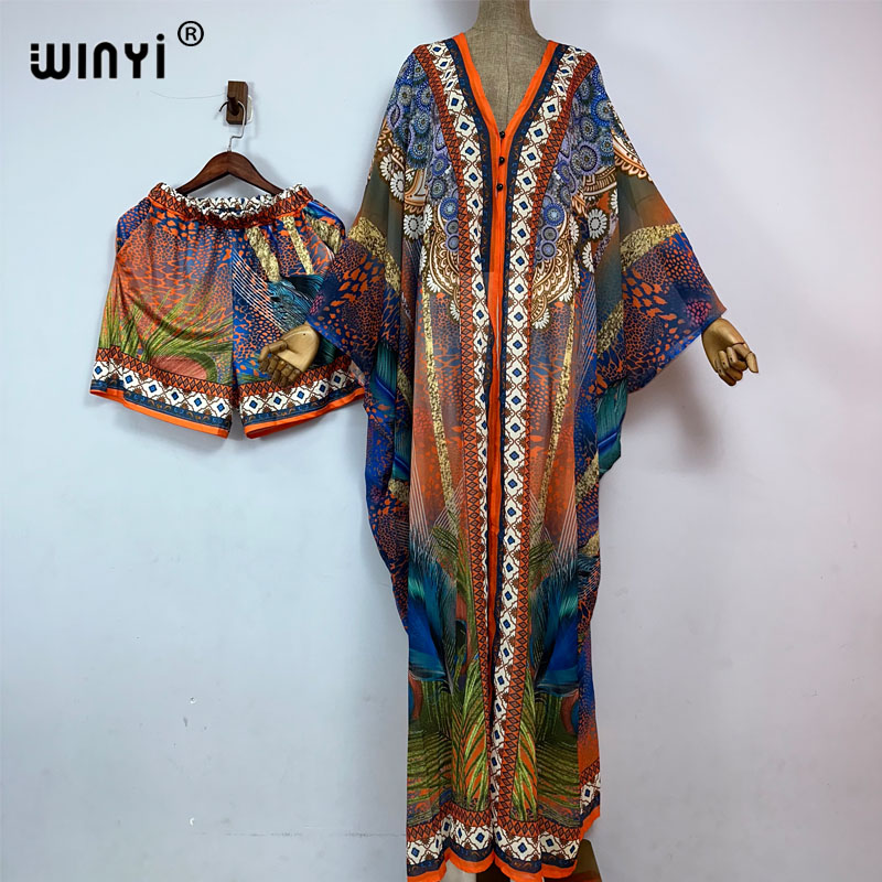 Women'S Fashion Kimono - WINYI Новое кимоно летняя одежда для