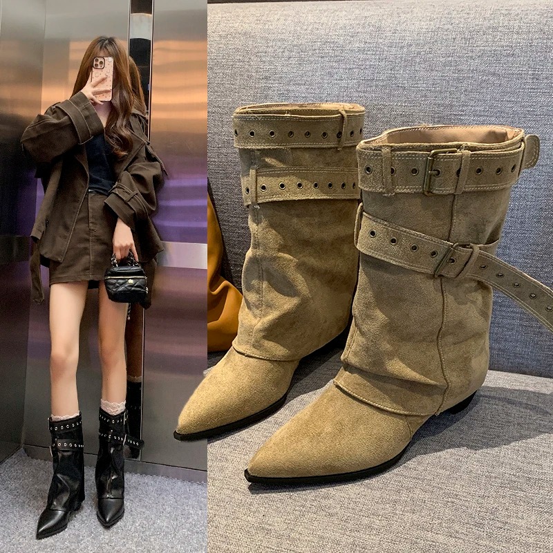 Women'S Fashion Trends 2025 - 2025 Женские зимние ботинки с острым