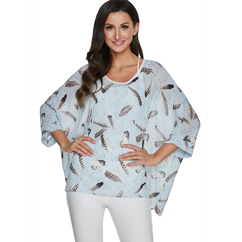 Wrap Blouse Chiffon - 2020 женские блузки от BHflutter, модная