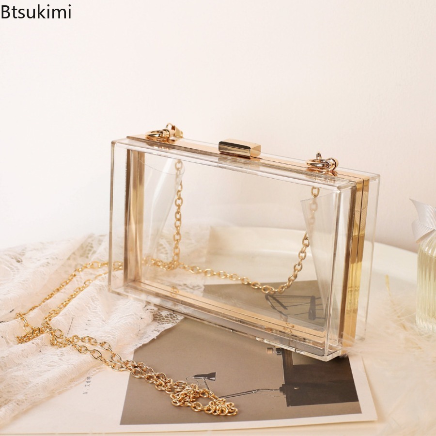 Women'S Fashion Boutique - Модные прозрачные акриловые вечерние клатчи для