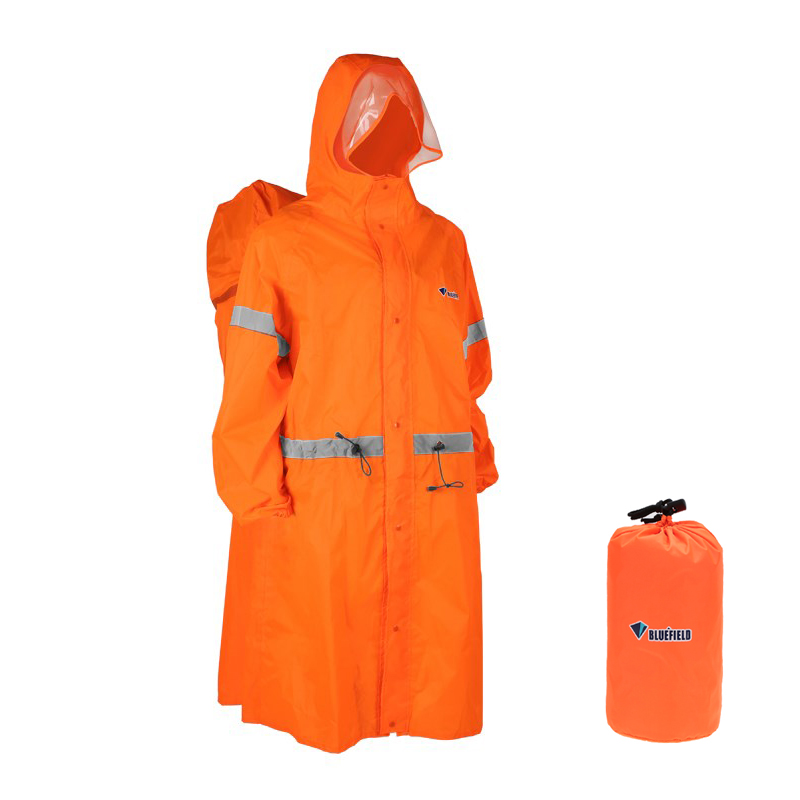 Women'S Fashion Rain Jacket - Универсальный светоотражающий дождевик-пончо для активного отдыха,