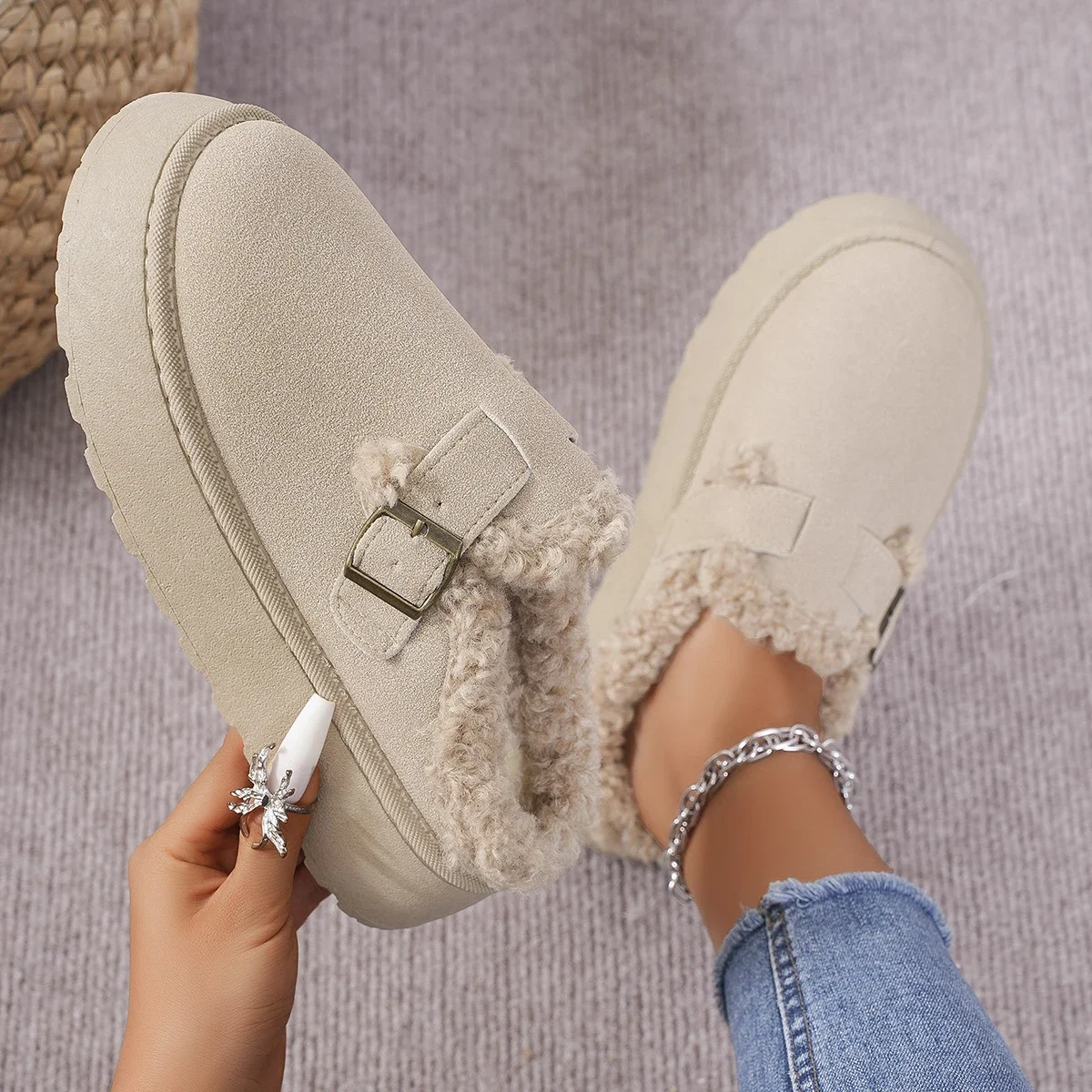 Women'S Fashion Ugg Boots - Новые роскошные зимние женские туфли Boken,