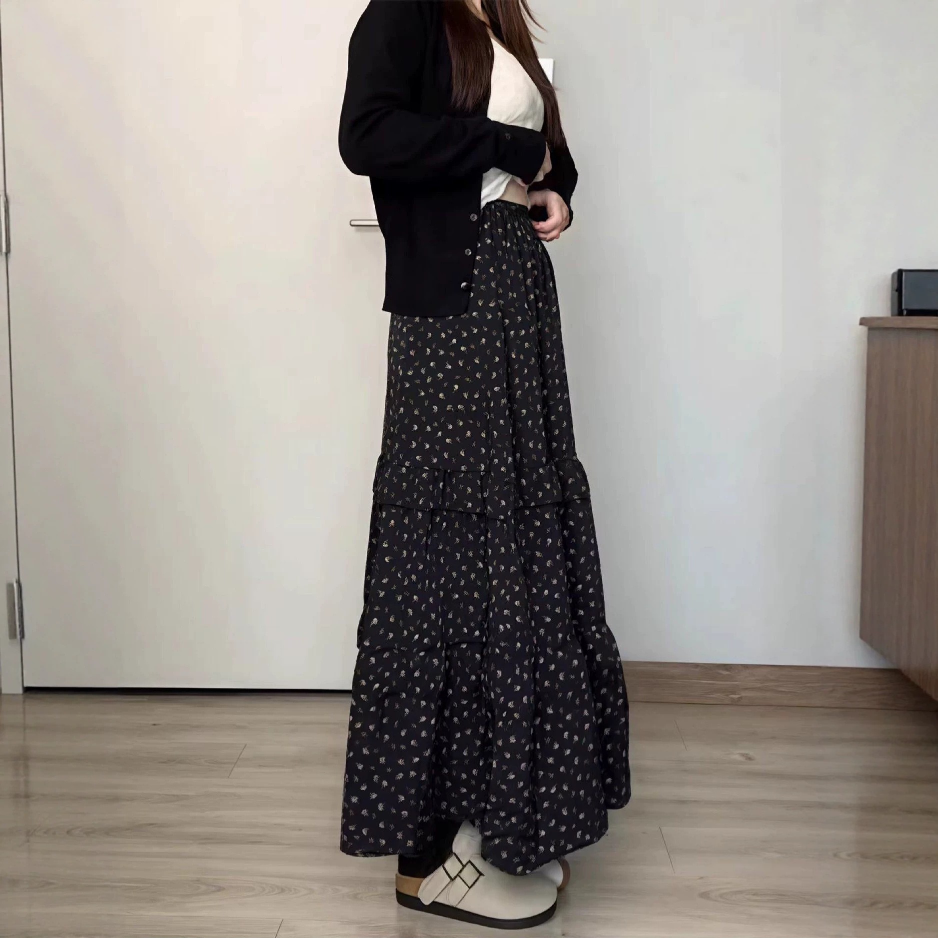 Летняя женская юбка-миди с цве – обзор и цена Women'S Fashion Umbrella