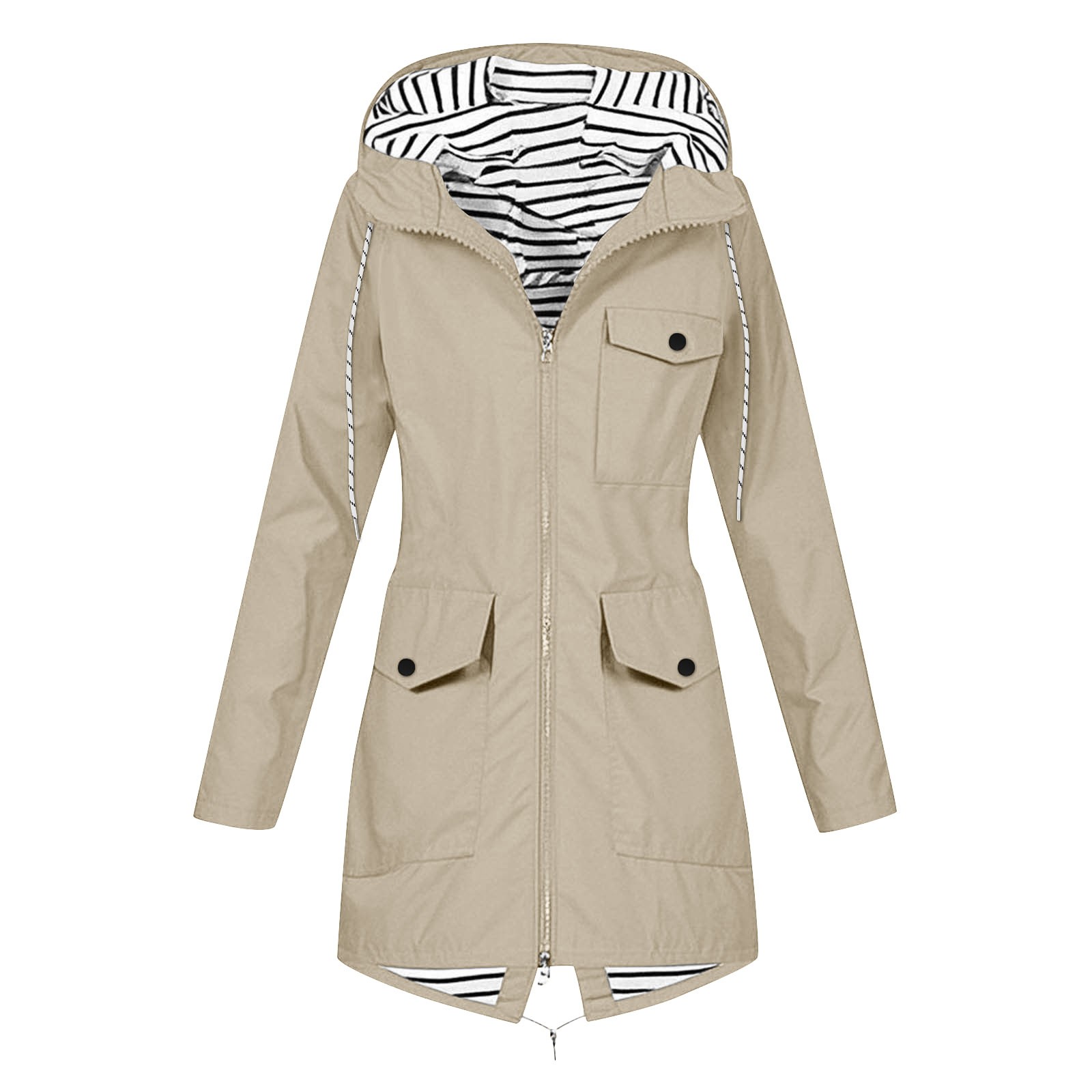 Женская куртка с капюшоном на  – обзор и цена Women'S Fashion Rain Jacket