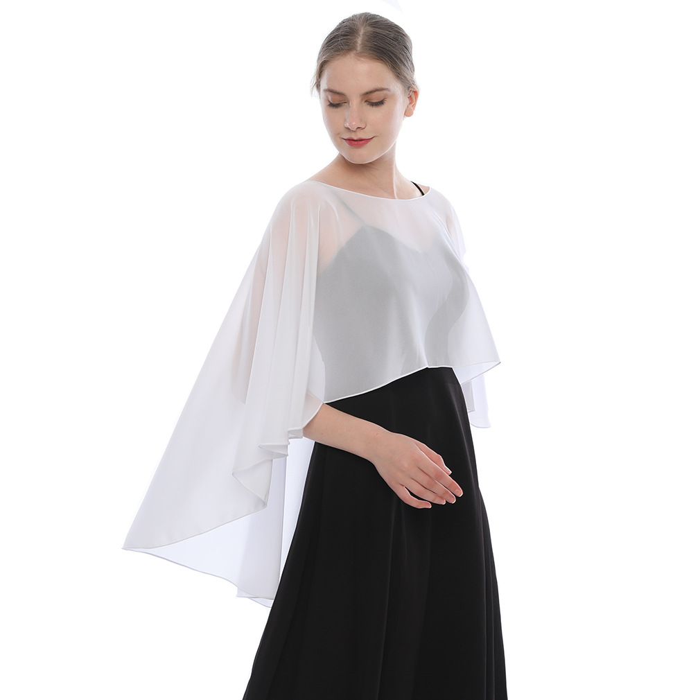 Женская шифоновая накидка-шаль – обзор и цена Wrap Blouse Chiffon