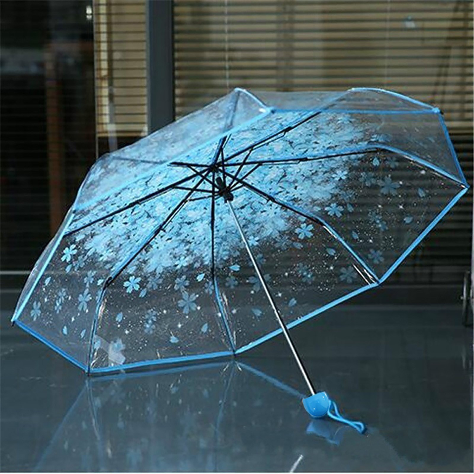 Прозрачный складной зонт с при – обзор и цена Women'S Fashion Umbrella