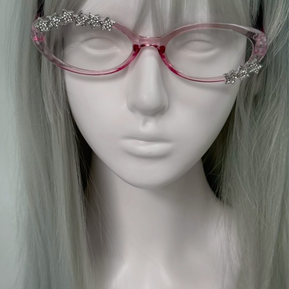 Очки в стиле Y2K с декором в в – обзор и цена Women'S Fashion Eyeglasses