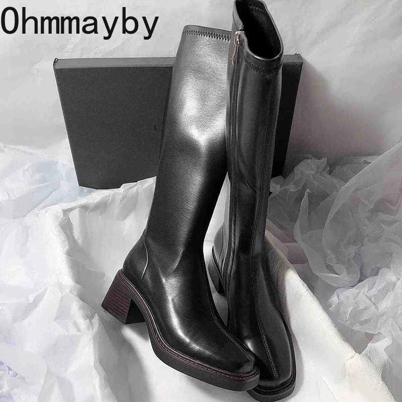 Винтажные женские сапоги до ко – обзор и цена Women'S Fashion Knee High Boots