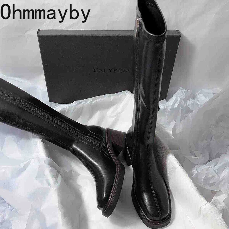 Винтажные женские сапоги до ко – обзор и цена Women'S Fashion Knee High Boots
