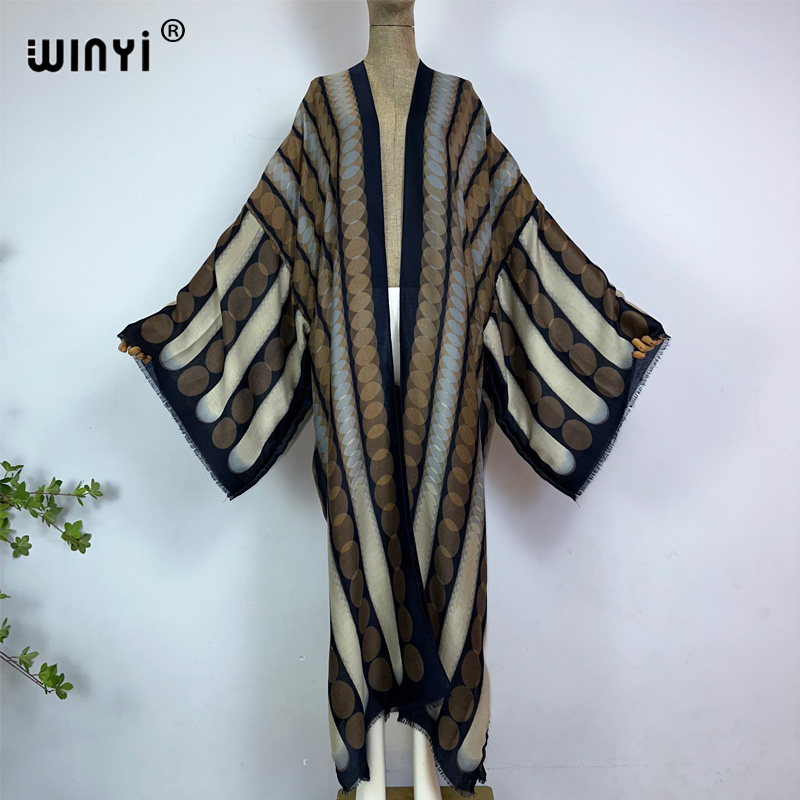 WINYI Кимоно с геометрическим  – обзор и цена Women'S Fashion Kimono