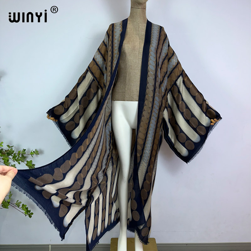 WINYI Кимоно с геометрическим  – обзор и цена Women'S Fashion Kimono
