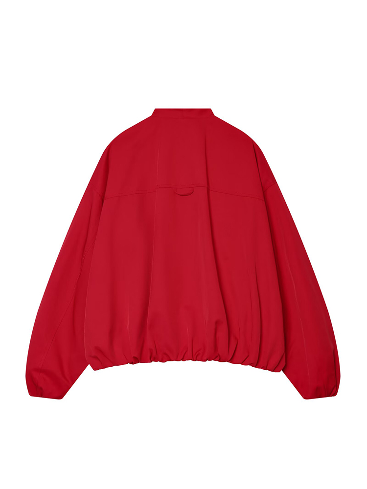 Модная красная короткая куртка – обзор и цена Women'S Fashion Bomber Jacket