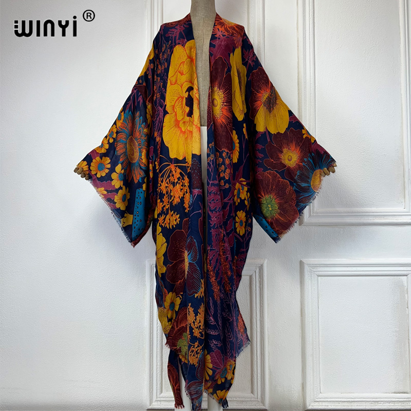 WINYI Africa Fashion Летнее ки – обзор и цена Women'S Fashion Kimono