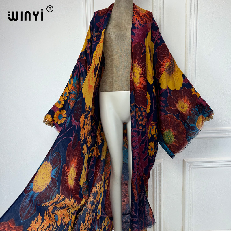 WINYI Africa Fashion Летнее ки – обзор и цена Women'S Fashion Kimono