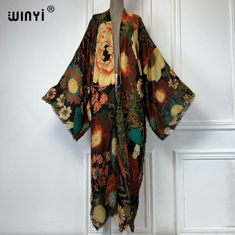 WINYI Africa Fashion Летнее ки – обзор и цена Women'S Fashion Kimono