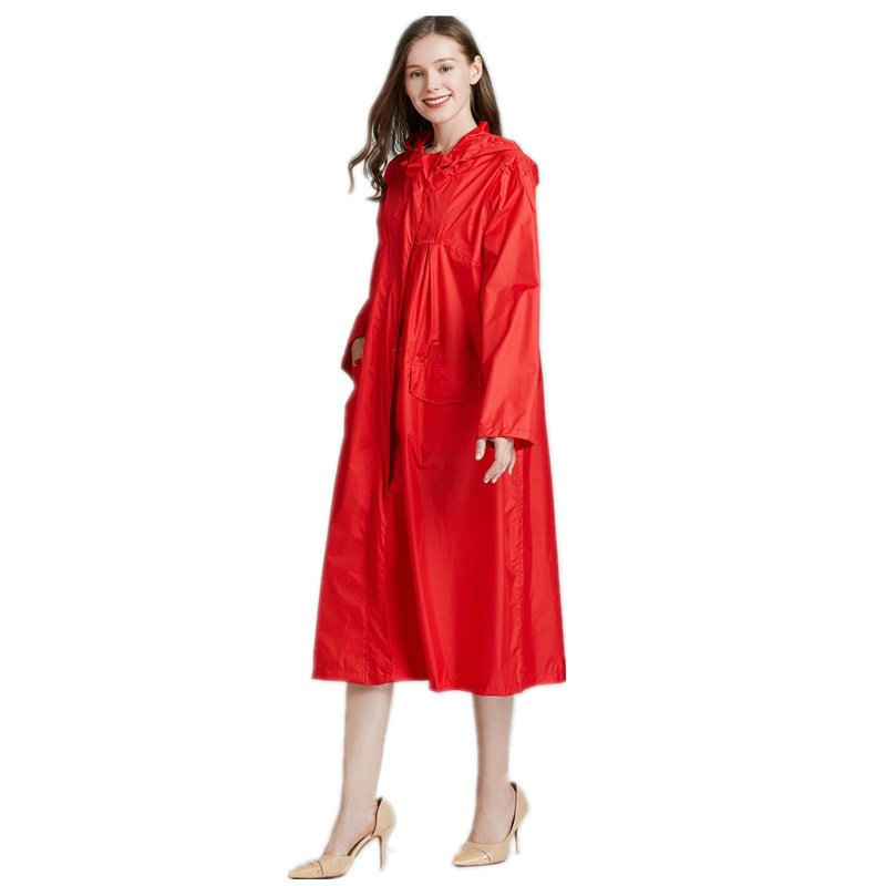 Женский легкий красный, черный – обзор и цена Women'S Fashion Rain Jacket