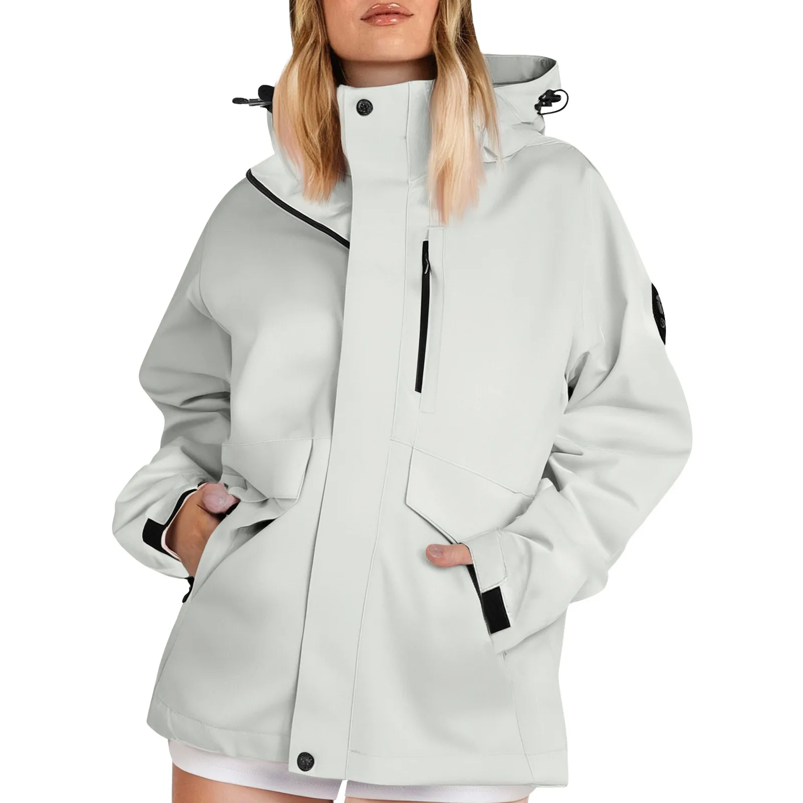 Осенние женские легкие походны – обзор и цена Women'S Fashion Rain Jacket