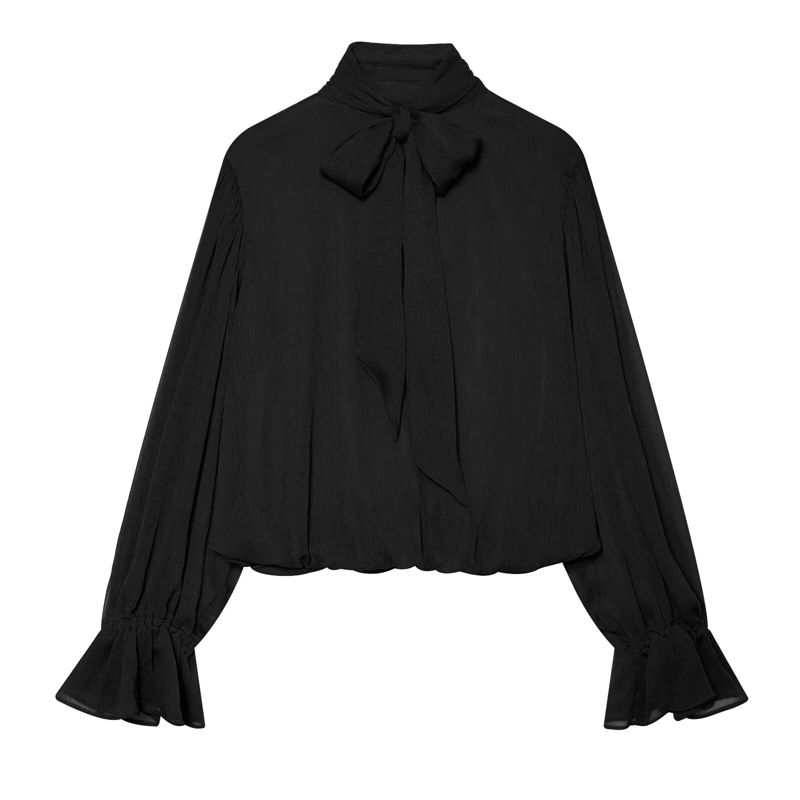 Женская короткая шифоновая блу – обзор и цена Wrap Blouse Chiffon