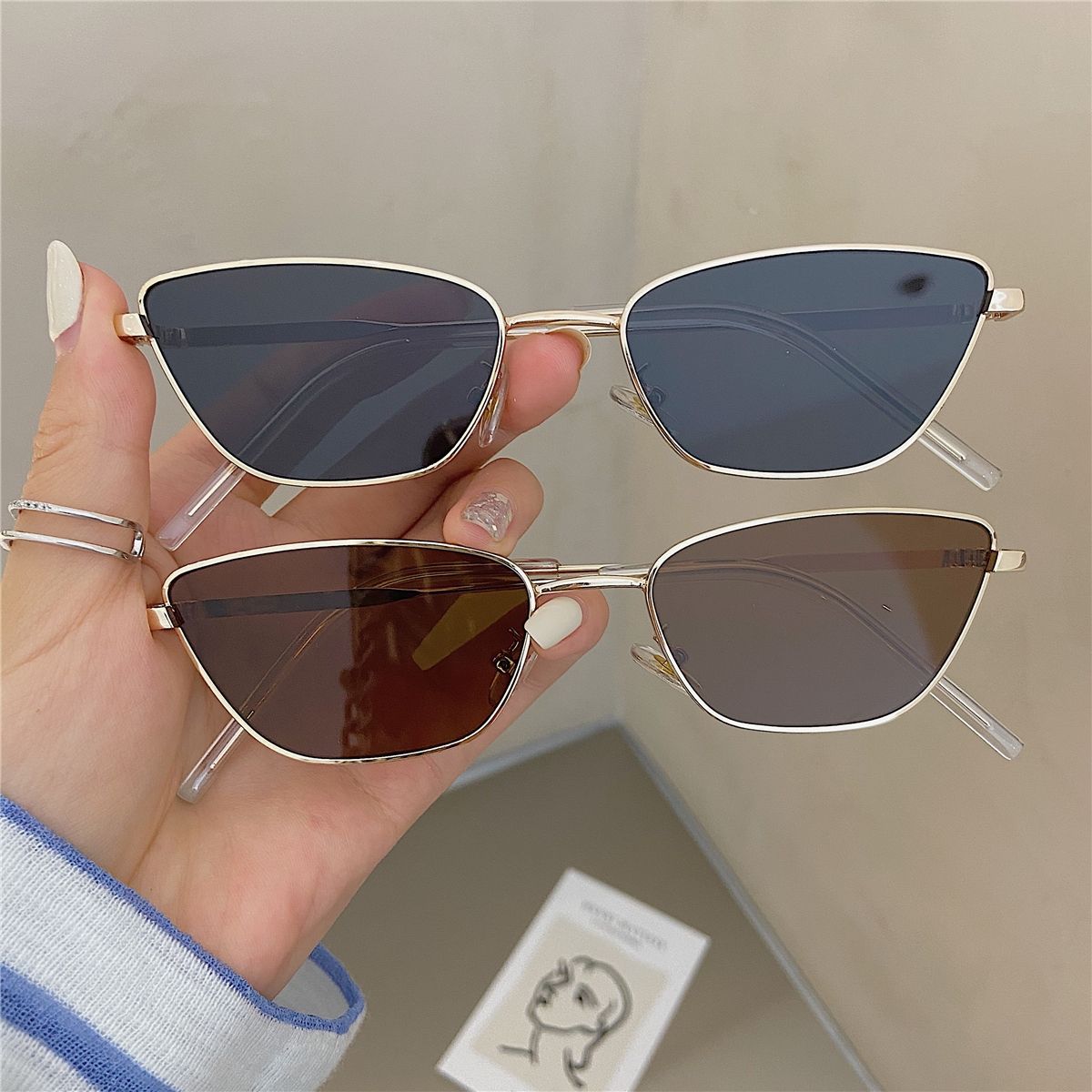Модные металлические солнцезащ – обзор и цена Women'S Fashion Eyeglasses