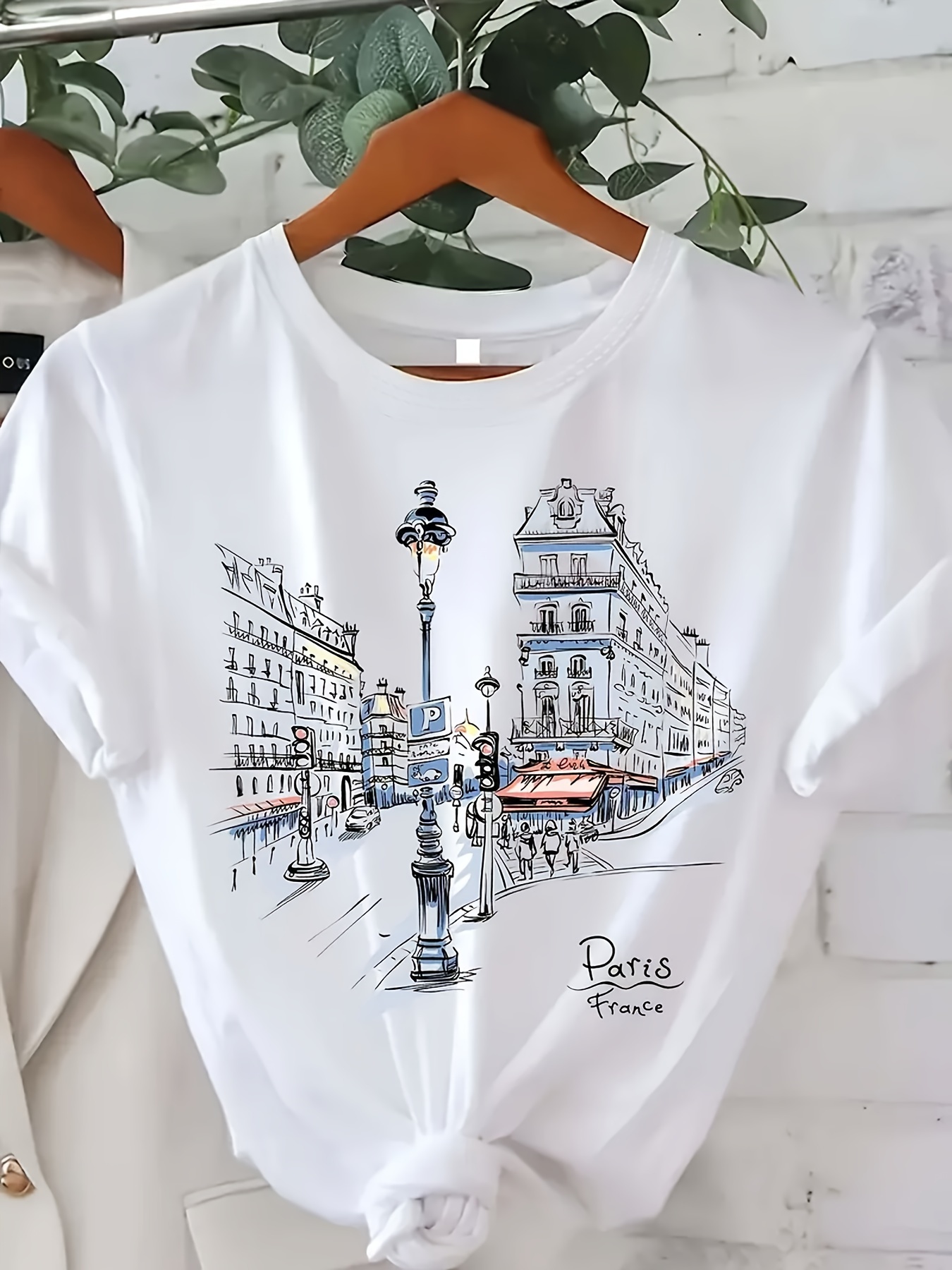 Женская футболка с принтом Par – обзор и цена Women'S Fashion Paris