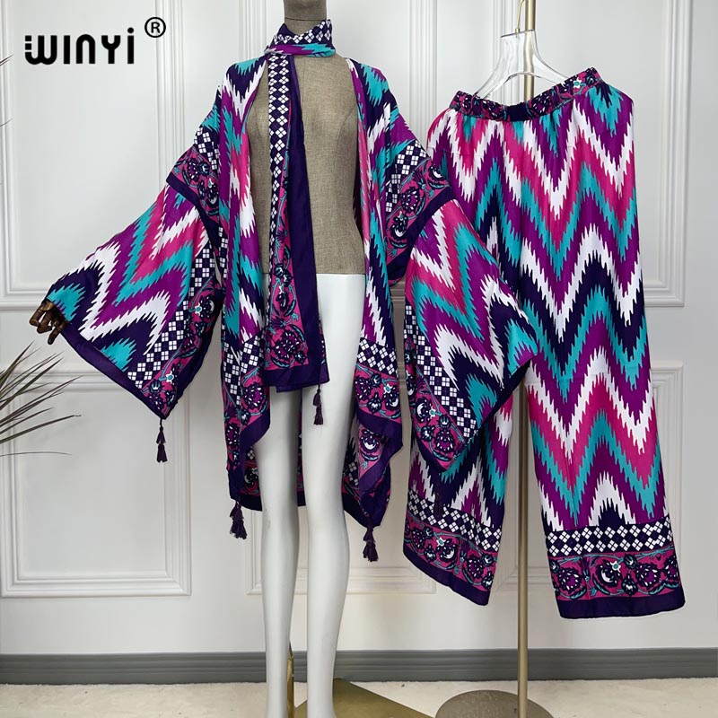 Костюм-кимоно WINYI из двух пр – обзор и цена Women'S Fashion Kimono