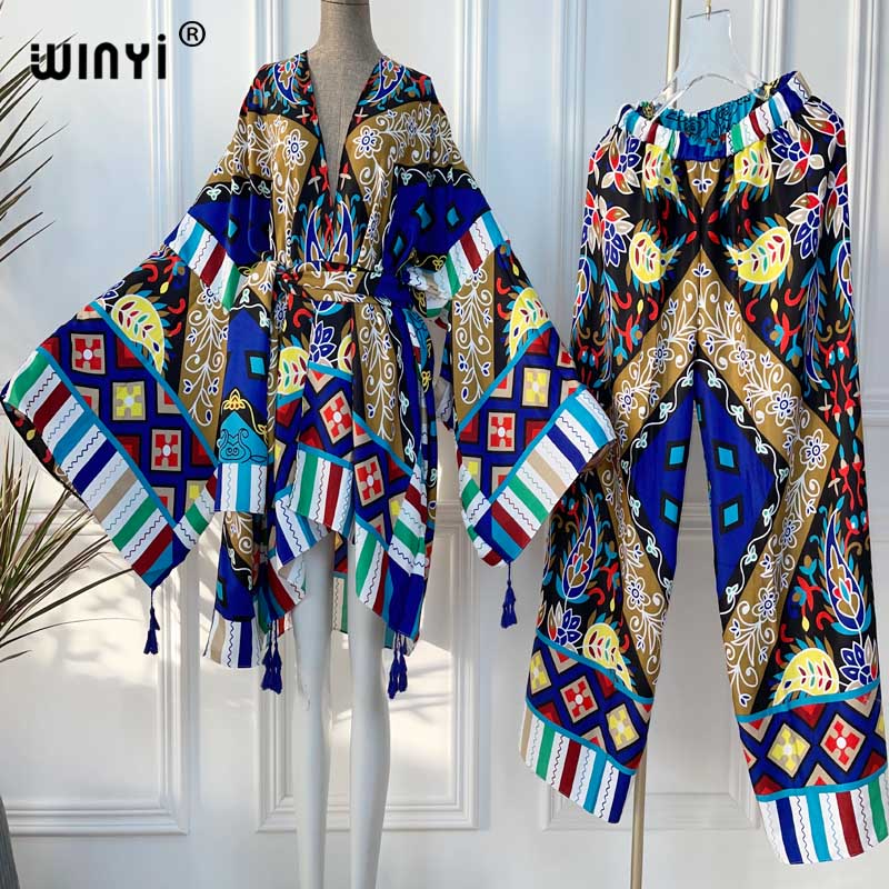 Костюм-кимоно WINYI из двух пр – обзор и цена Women'S Fashion Kimono